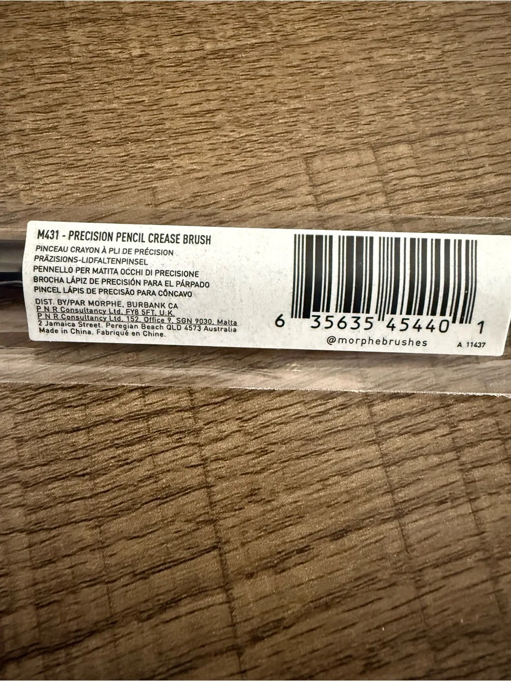 Morphe M431 Precision Pencil Crease Brush